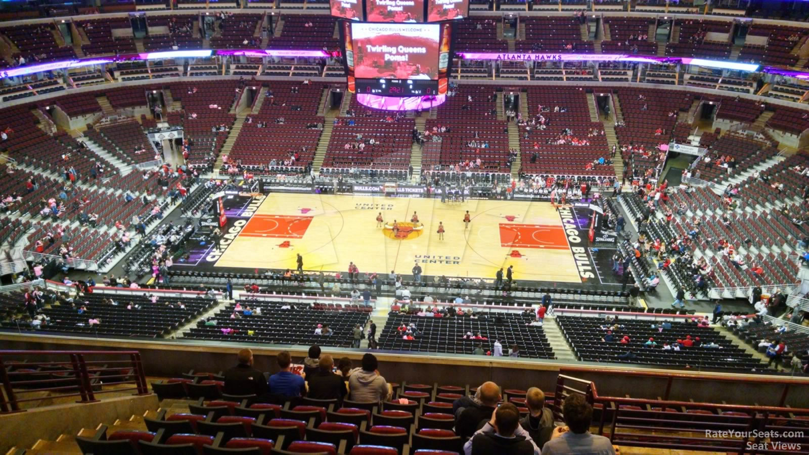 United Center Section 317 - Chicago Bulls - RateYourSeats.com