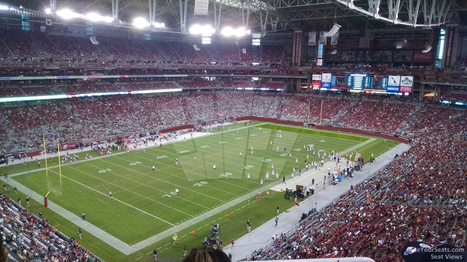 state farm stadium section 452 arizona cardinals arizona cardinals seating chart view