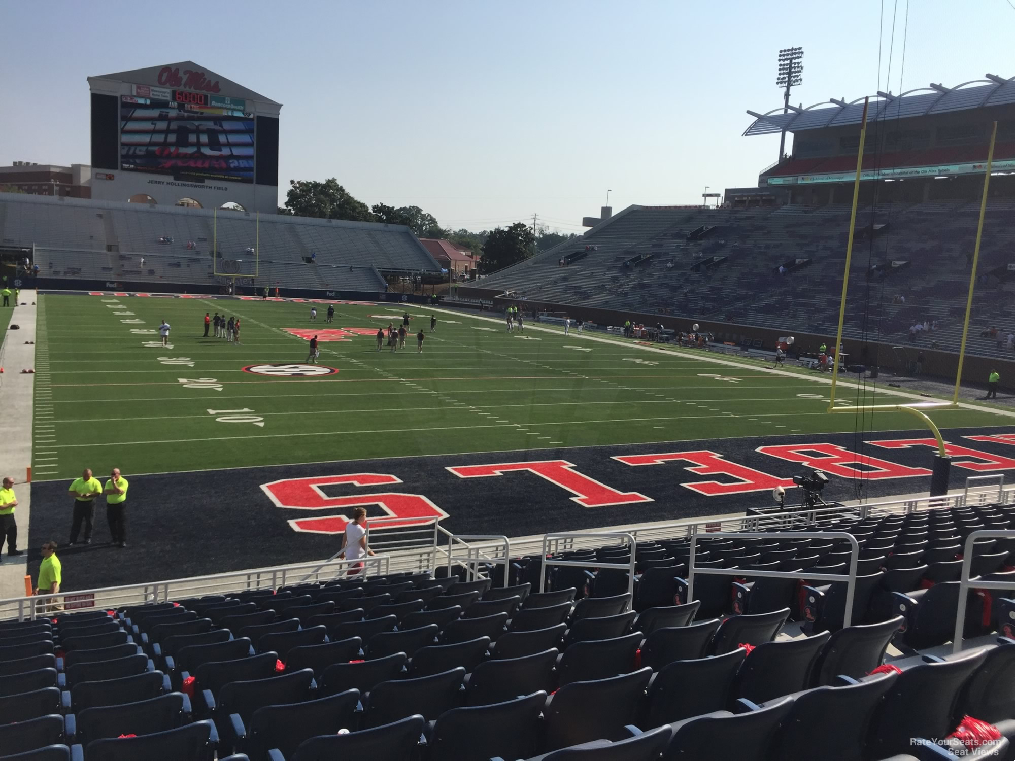 section s8, row 13 seat view  - vaught-hemingway stadium