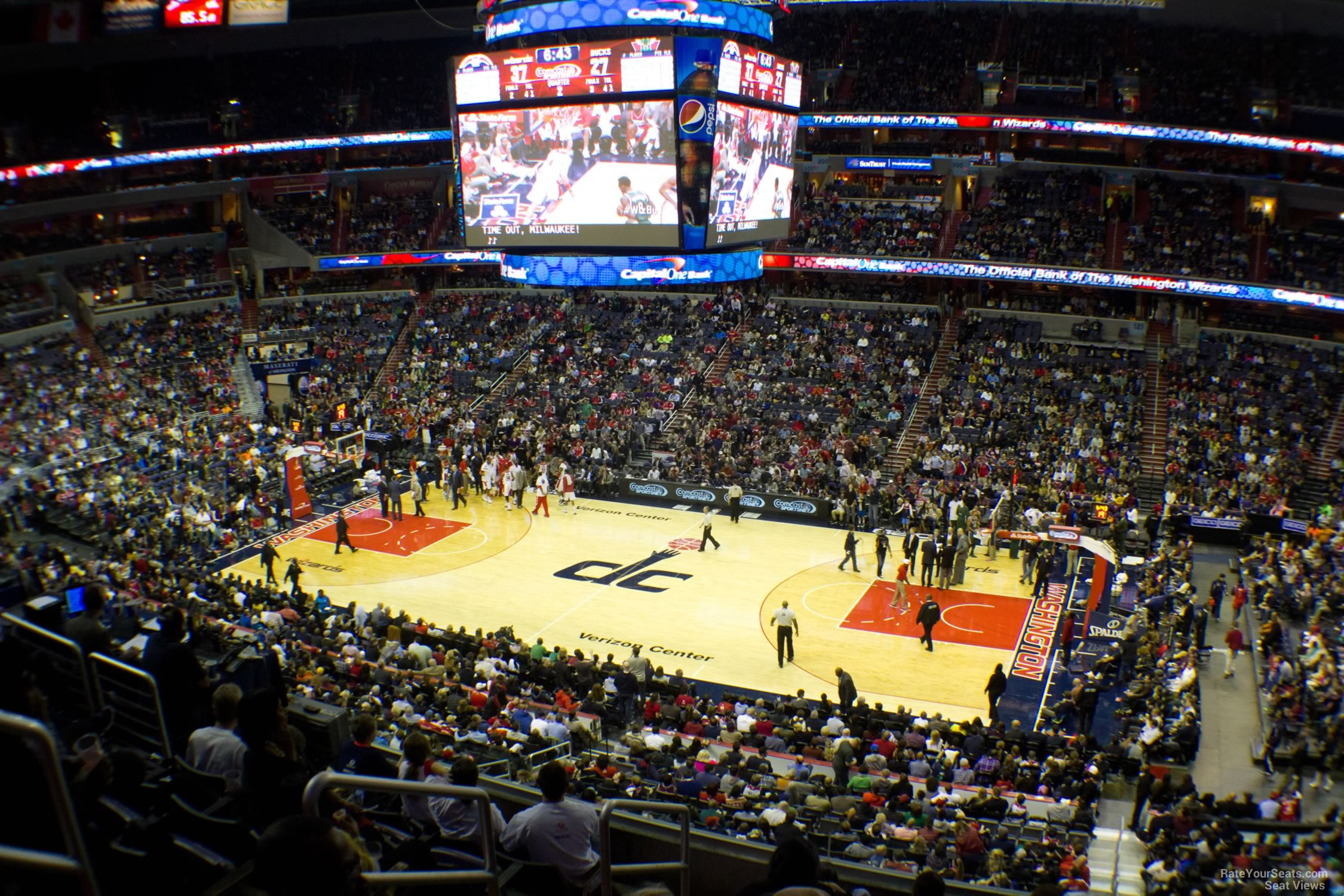 Capital One Arena Section 217 - Washington Wizards - RateYourSeats.com2250 x 1500