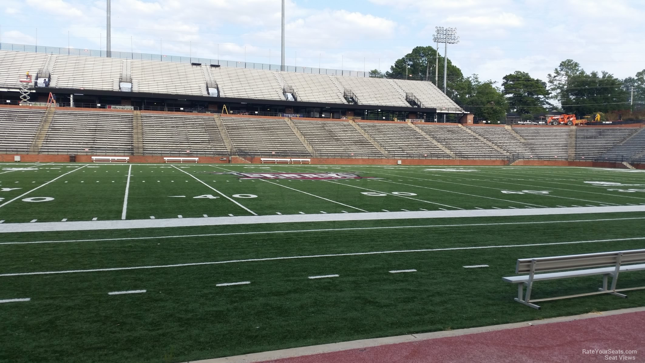 Troy Memorial Stadium Section 106