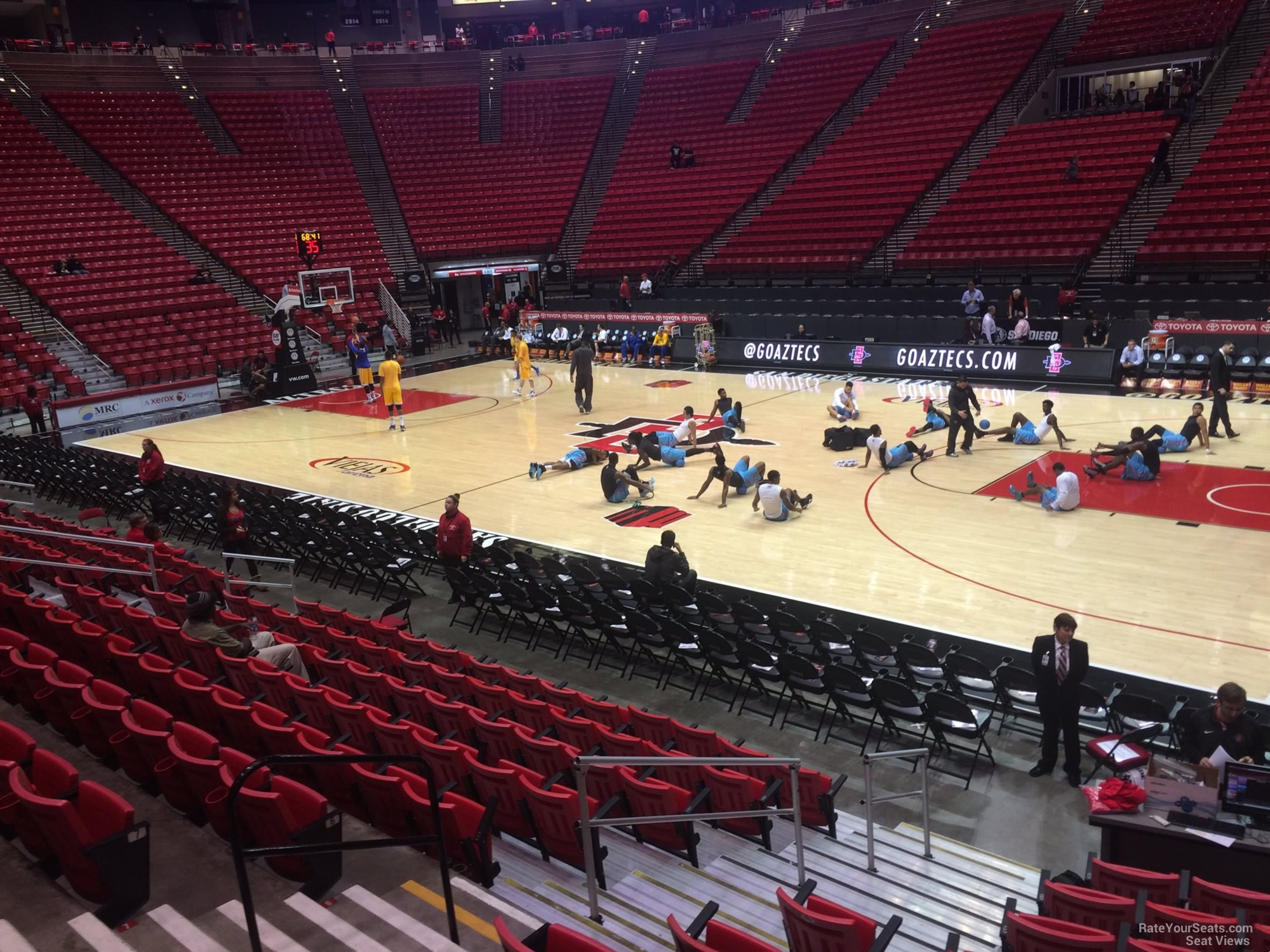 Viejas Arena Section H - RateYourSeats.com