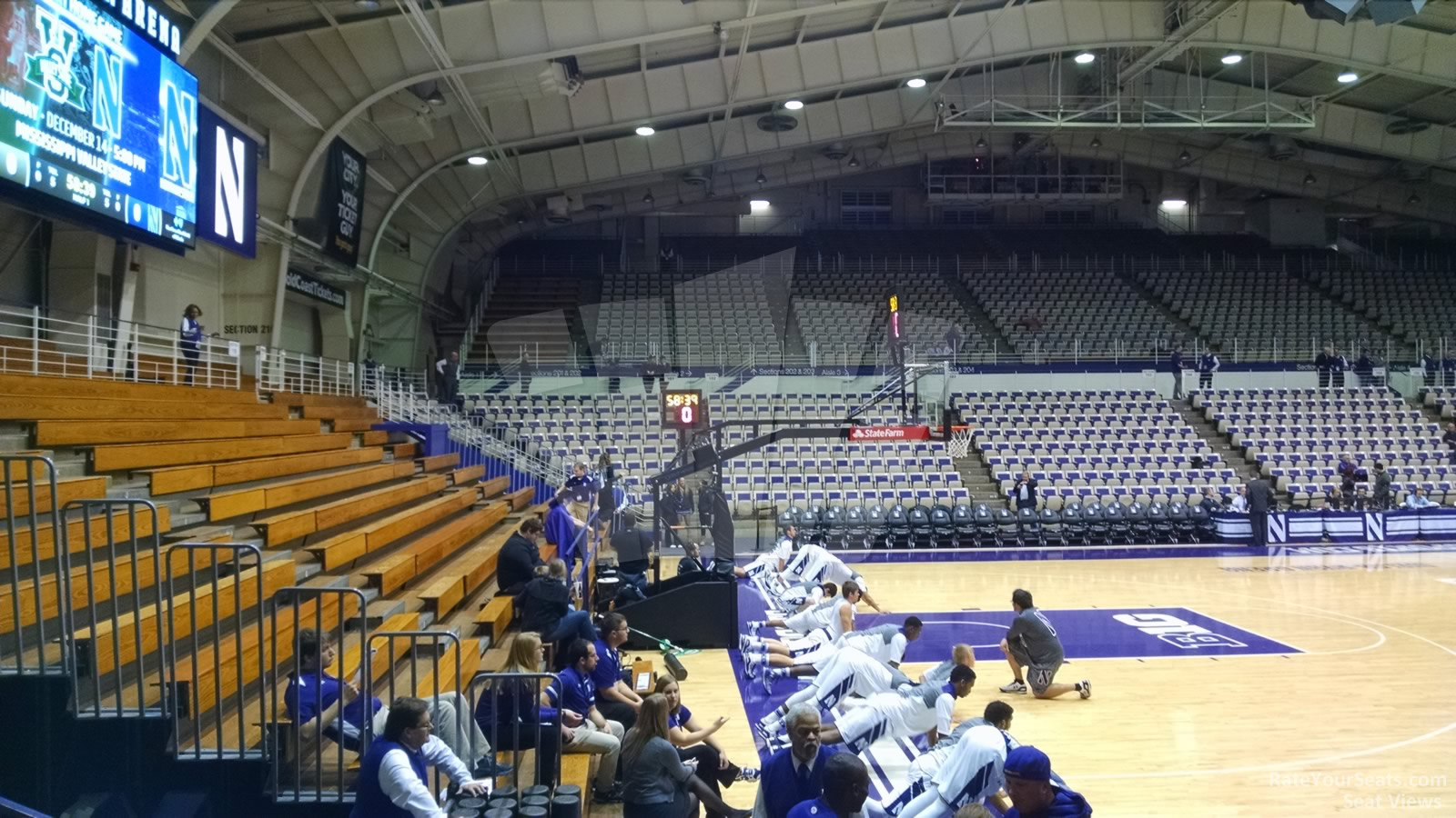 welsh ryan arena section 114 rateyourseats com new welsh ryan seating chart