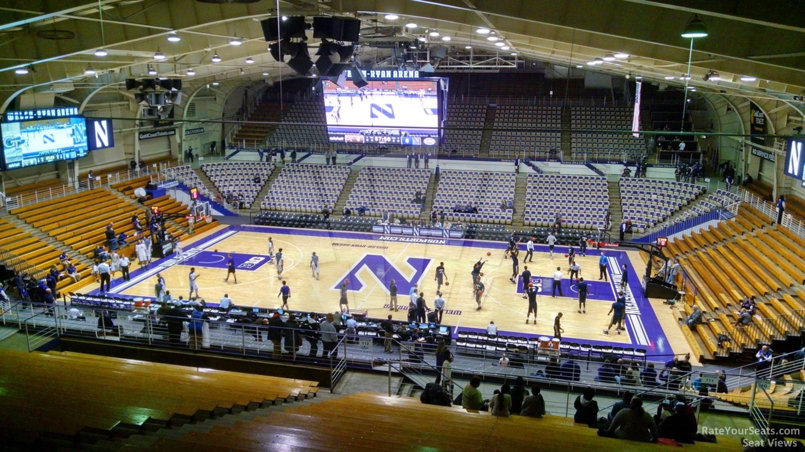 welsh ryan arena section 211 rateyourseats com new welsh ryan seating chart