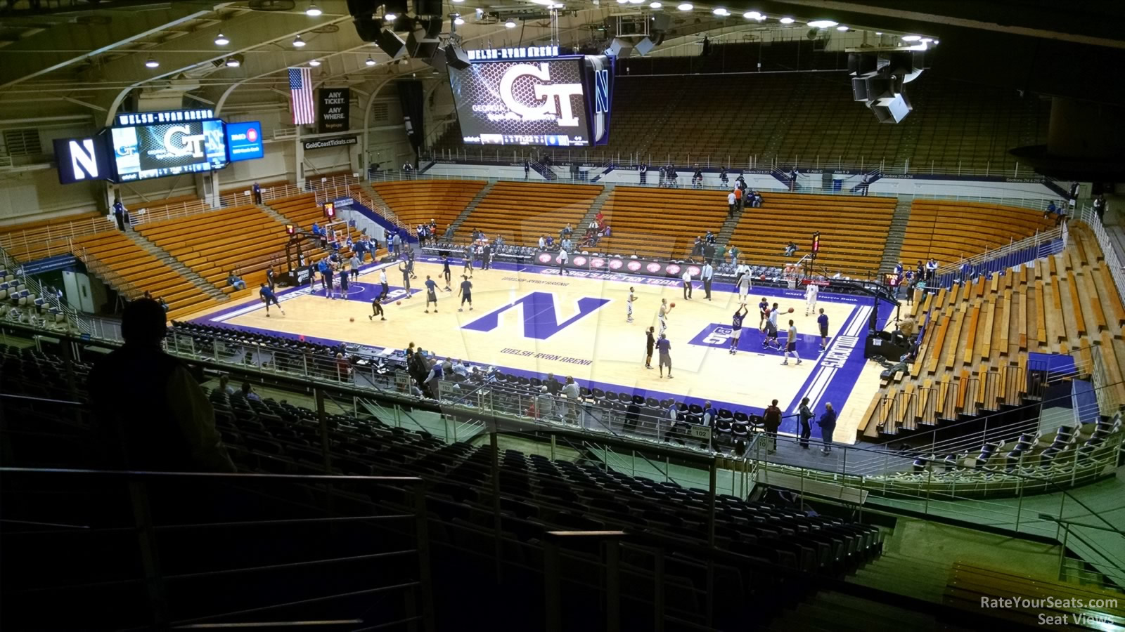 welsh ryan arena section 221 rateyourseats com new welsh ryan seating chart