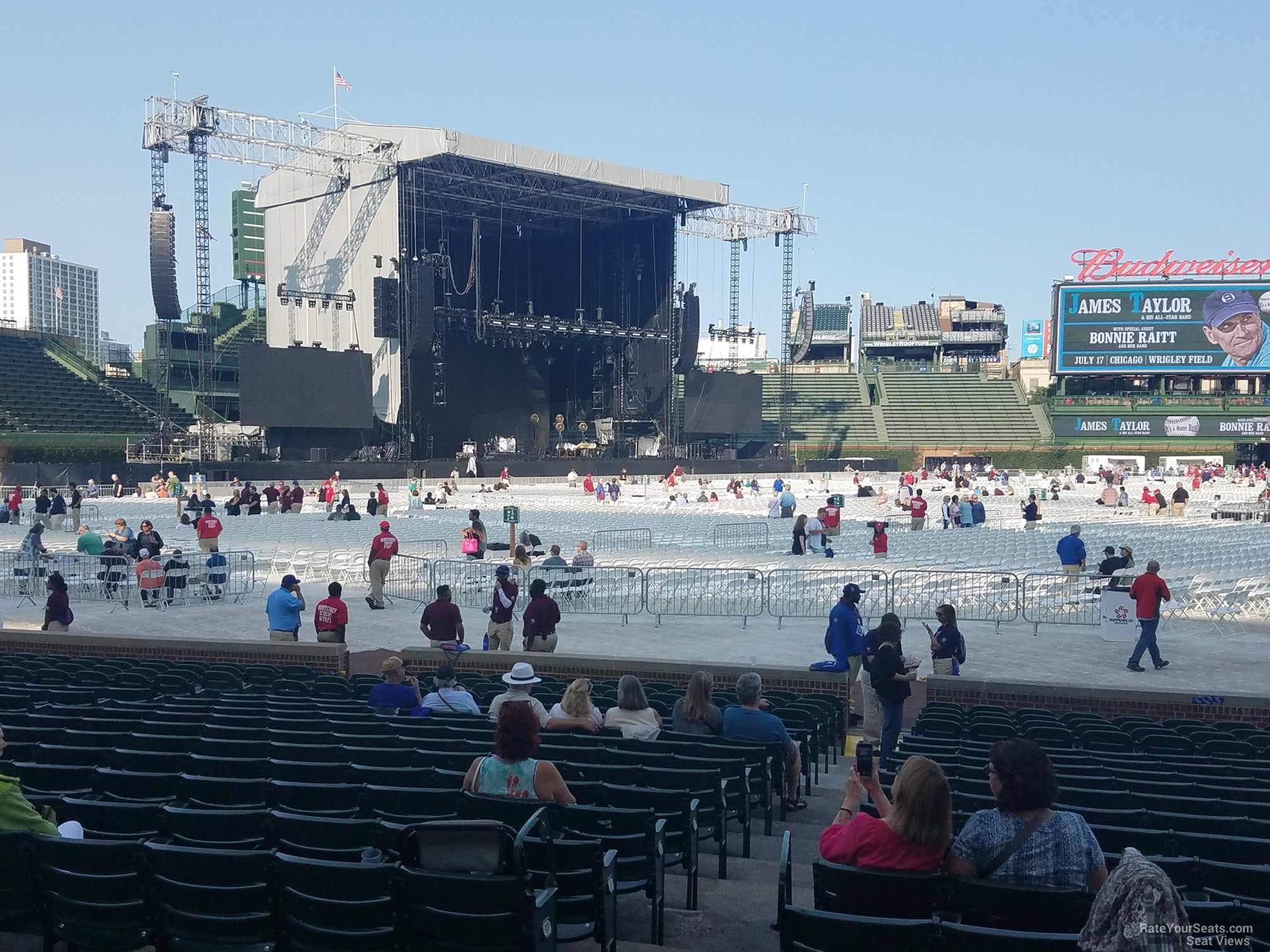 Wrigley Field Section 109 Concert Seating - RateYourSeats.com
