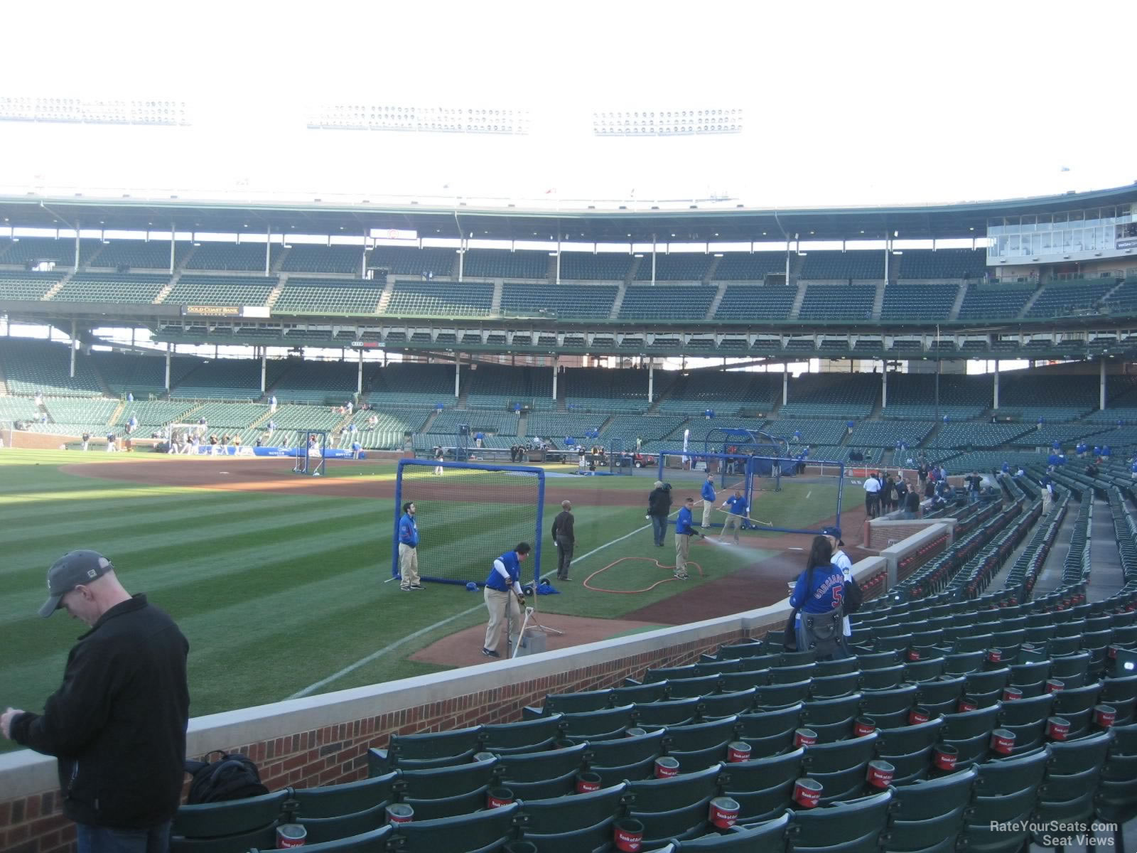 Wrigley Field Section 104 - Chicago Cubs - RateYourSeats.com