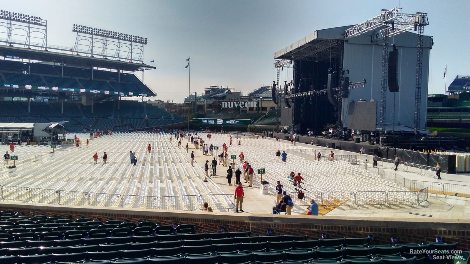 Wrigley Field Section 140 Concert Seating - RateYourSeats.com
