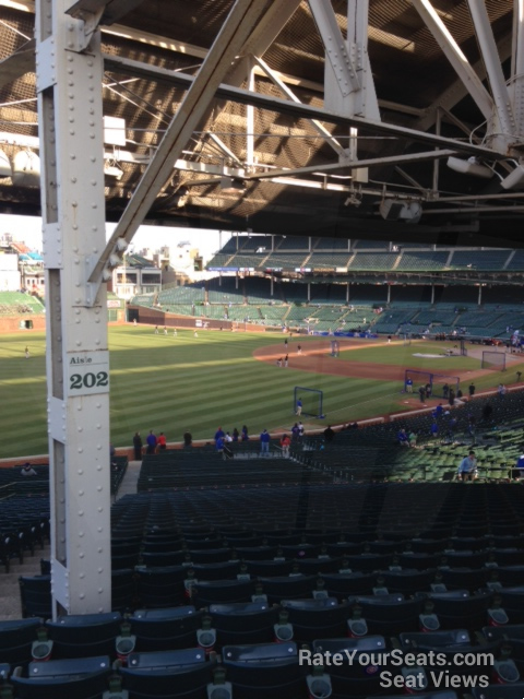 Wrigley Field Section 202 - Chicago Cubs - RateYourSeats.com