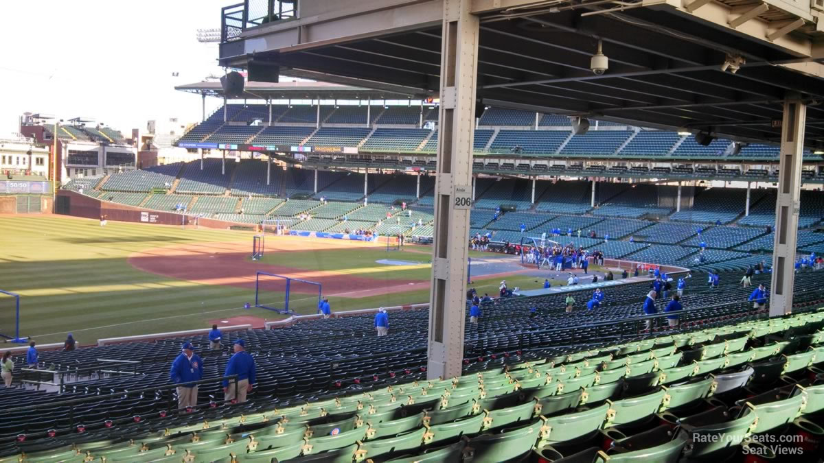 Wrigley Field Section 205 - Chicago Cubs - RateYourSeats.com