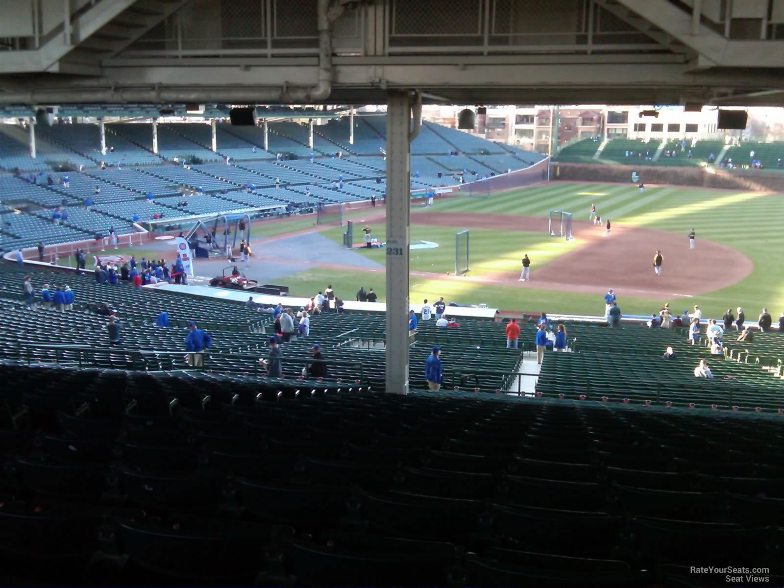 Wrigley Field Section 231 - Chicago Cubs - RateYourSeats.com