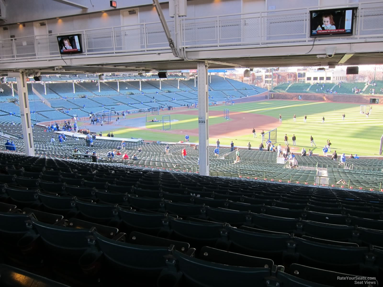 Wrigley Field Section 235 - Chicago Cubs - RateYourSeats.com