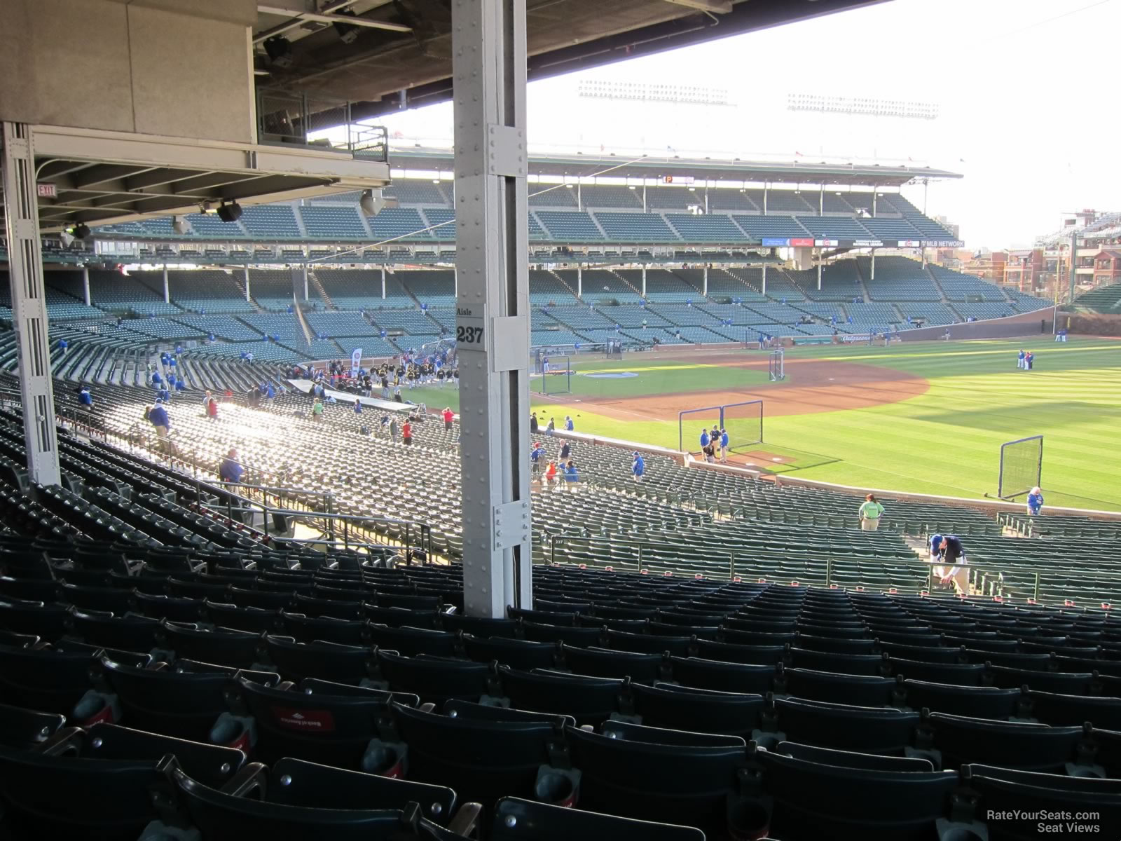 Wrigley Field Section 237 - Chicago Cubs - RateYourSeats.com