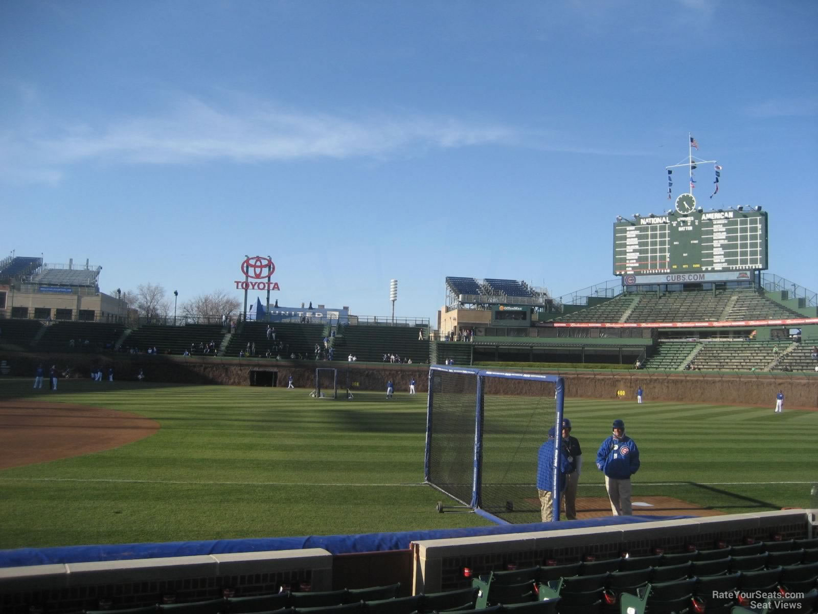 Wrigley Field Section 34 - Chicago Cubs - RateYourSeats.com