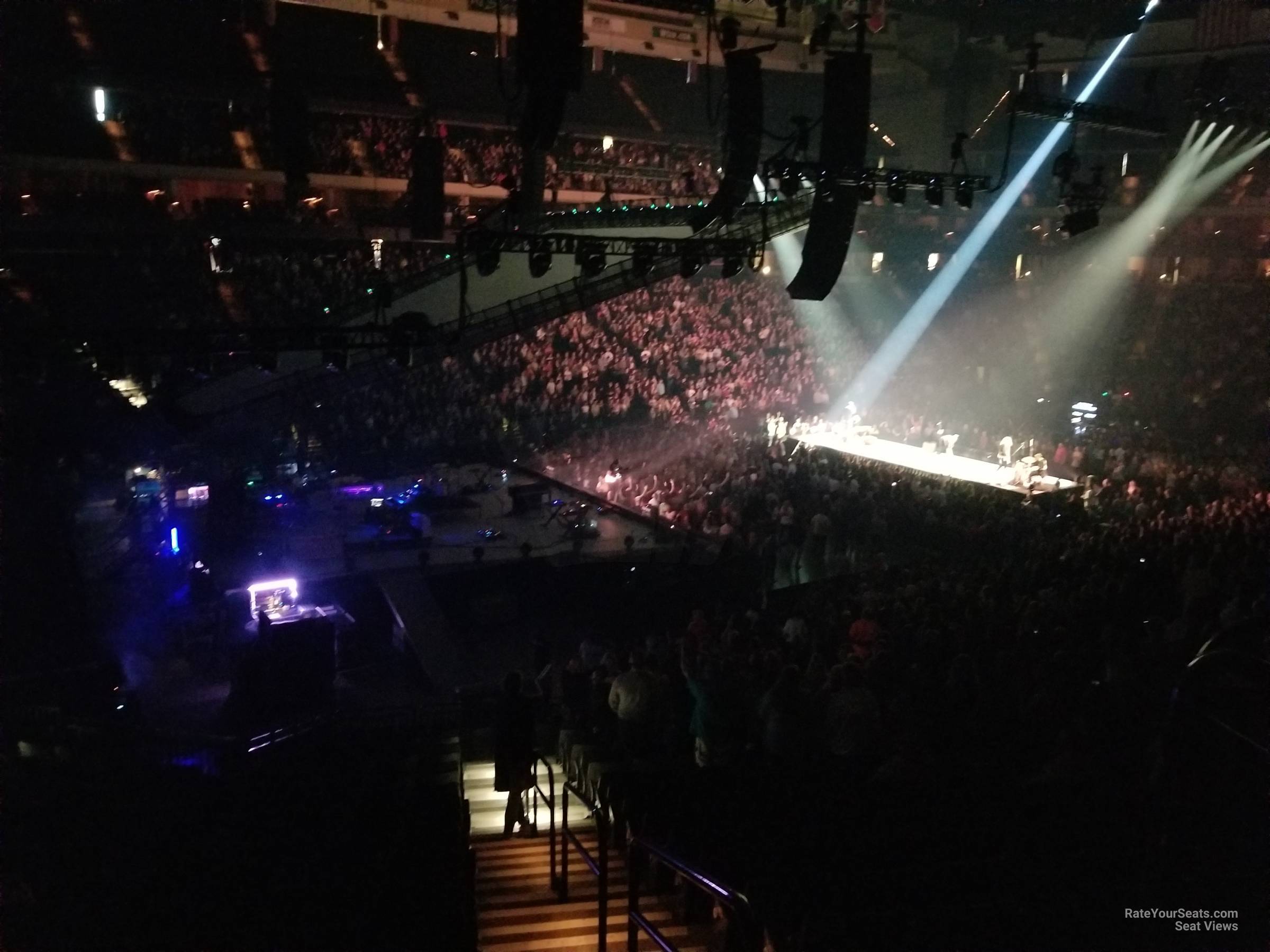 section 120, row 26 seat view  for concert - xcel energy center