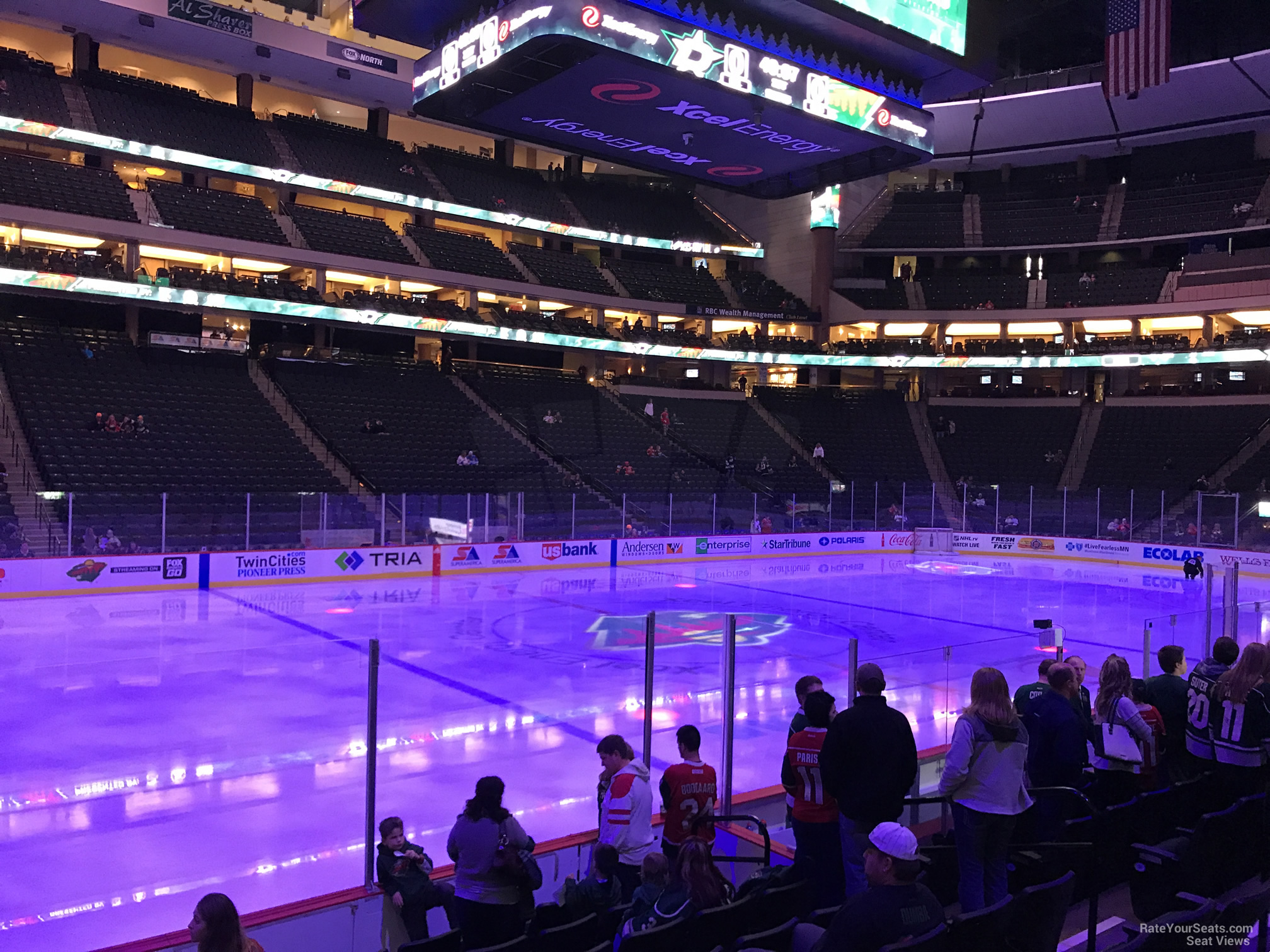 Xcel Energy Center Section 118 Minnesota Wild