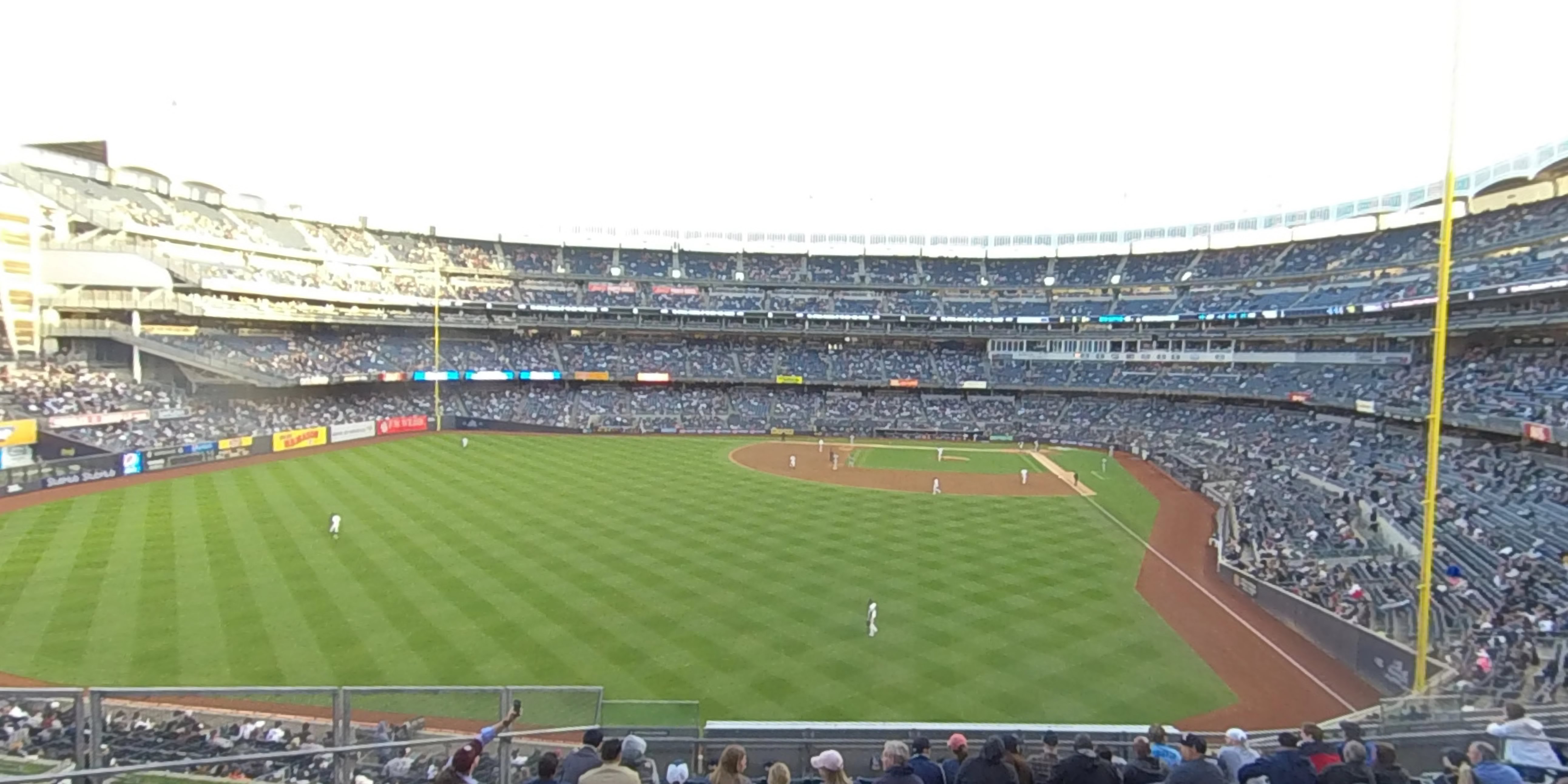 section 234 panoramic seat view  for baseball - yankee stadium