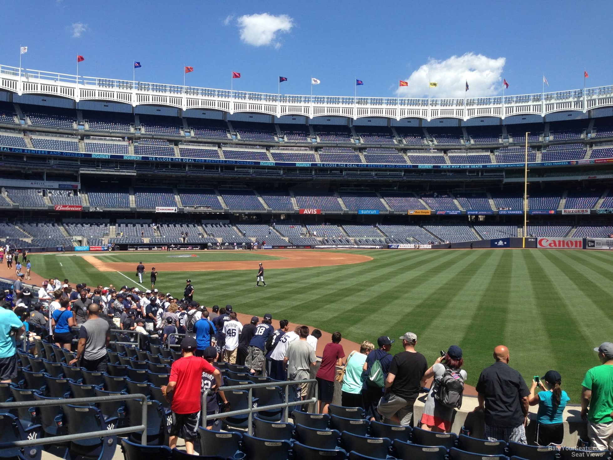 Yankee Stadium Section 108 New York Yankees