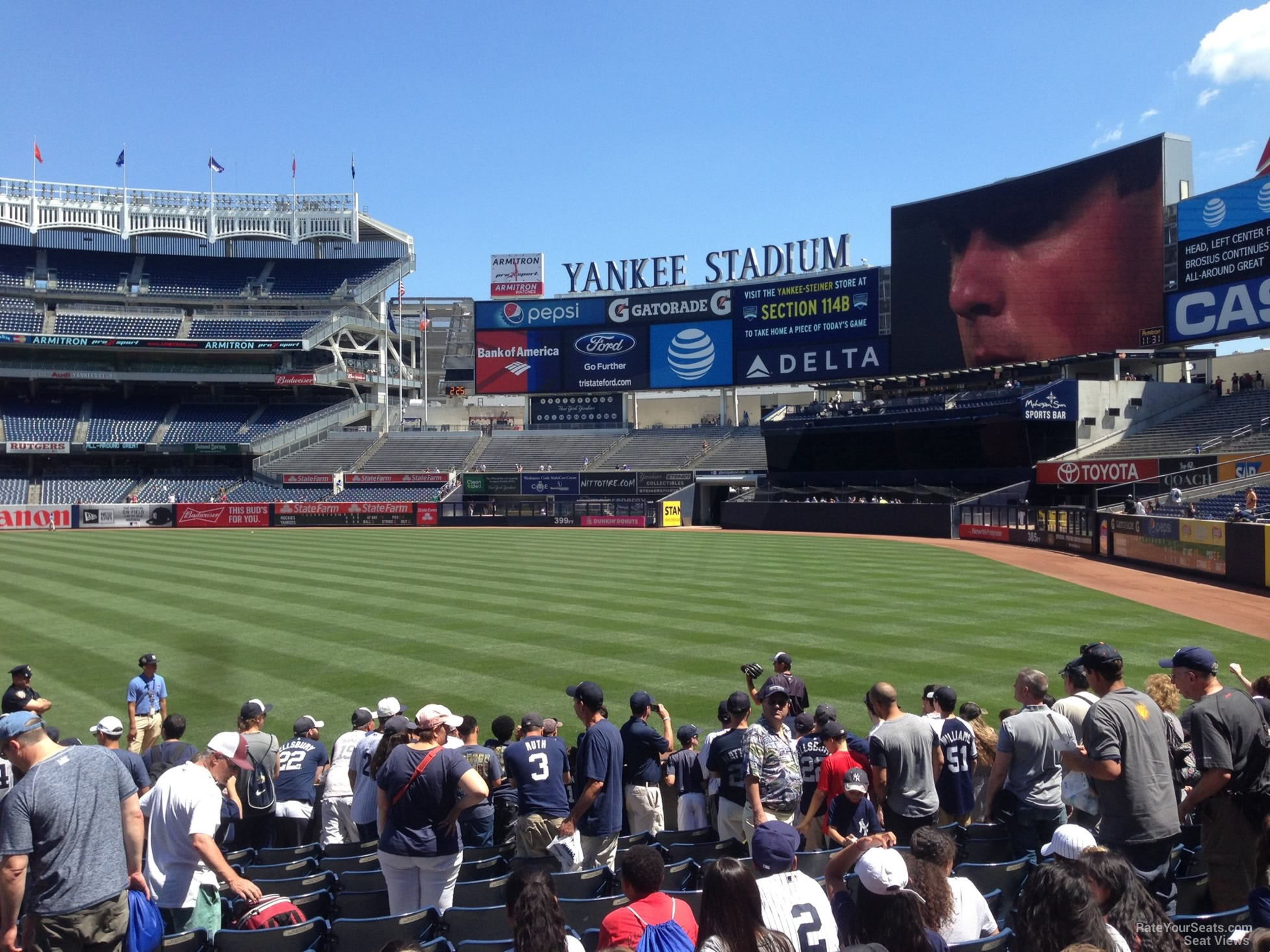 Yankee Stadium Section 110 New York Yankees