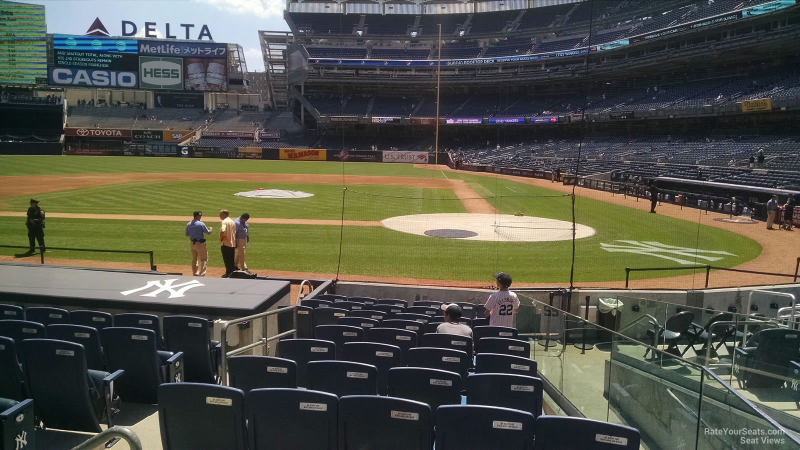 Yankee Stadium Section 22 New York Yankees Rateyourseats Com New York Yankees Seat View For Yankee Stadium Section 22