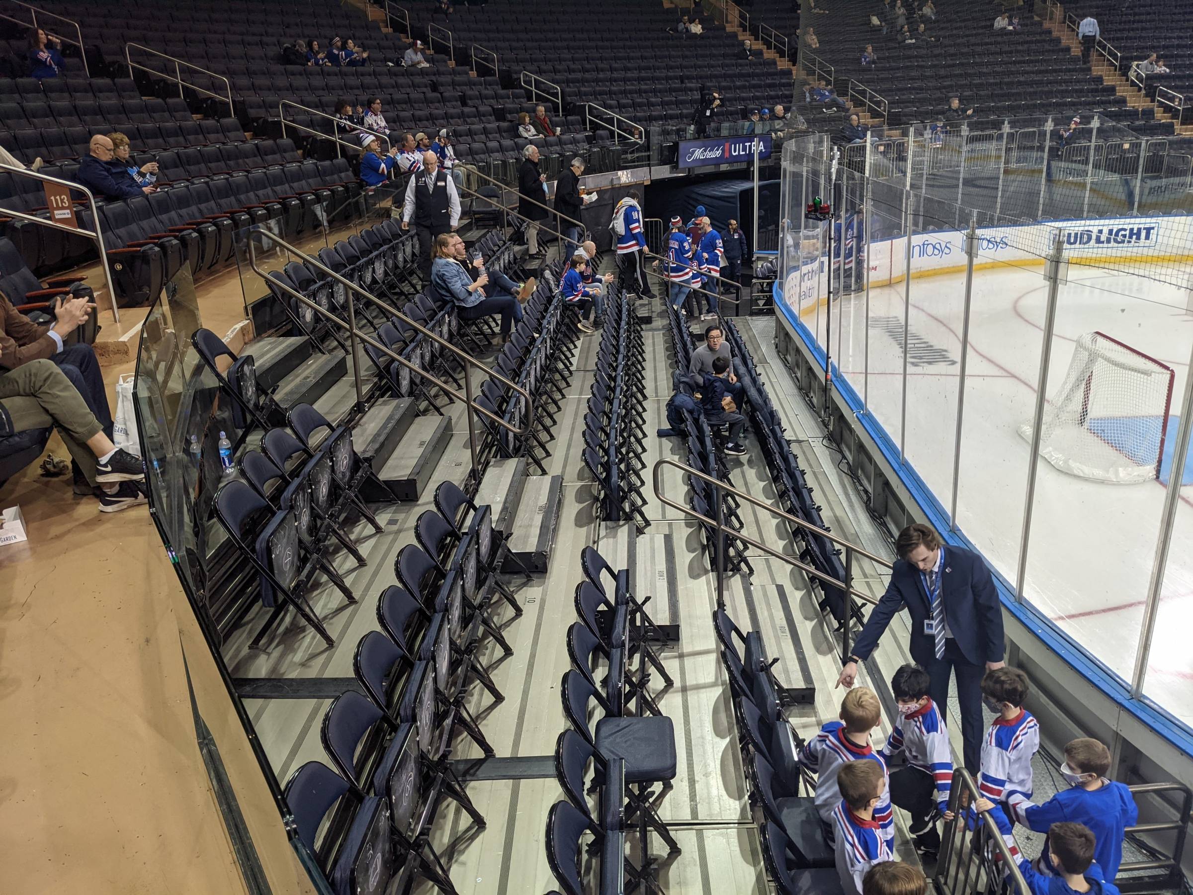 sections behind net msg
