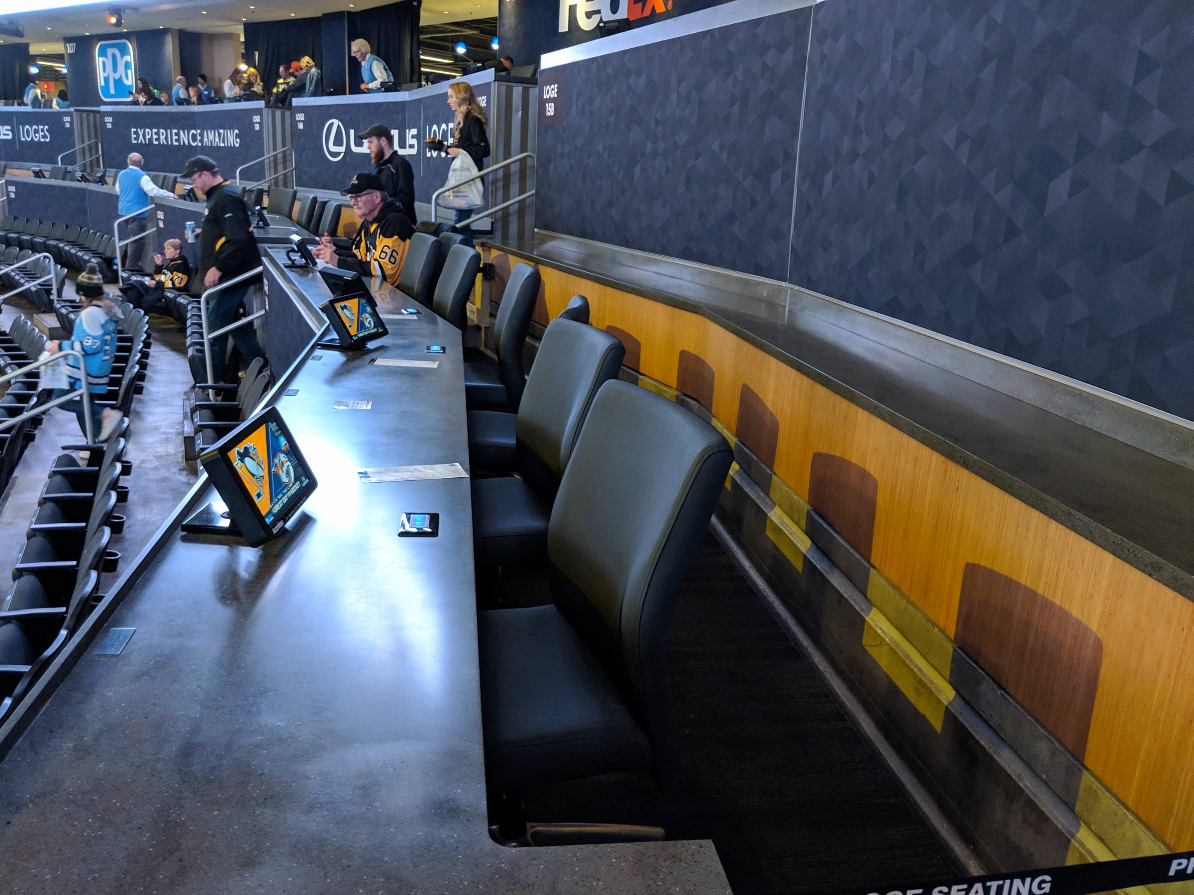 Loge Seats at PPG Paints Arena