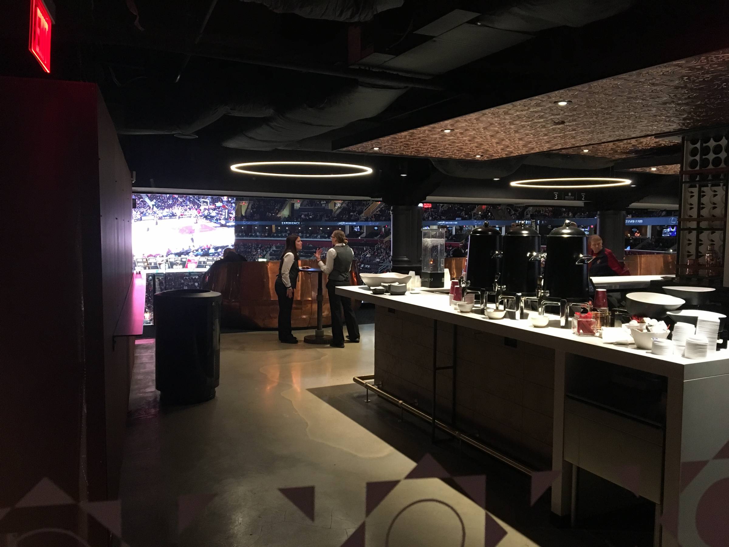 Bar within Champions Club at Quicken Loans Arena