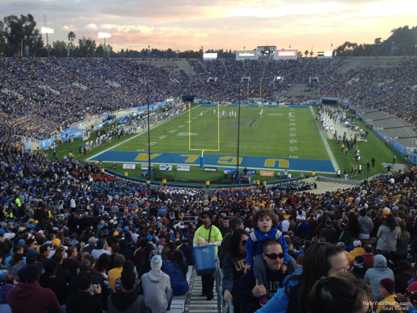 Rose Bowl Stadium Section 12 UCLA Football