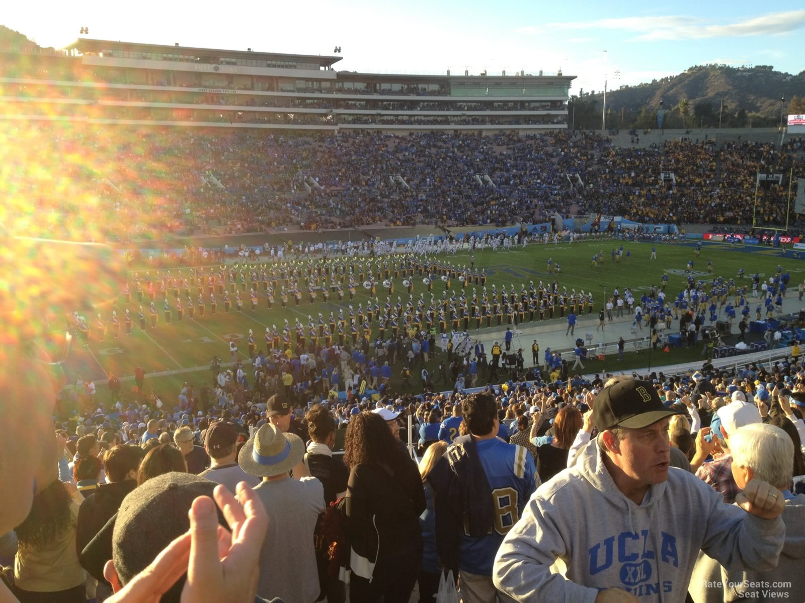 Rose Bowl Stadium Section 2 UCLA Football