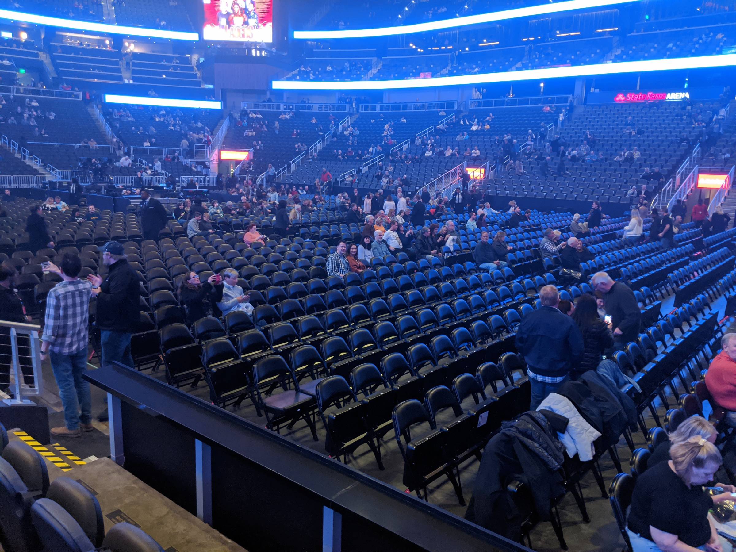 floor seats at State Farm Arena