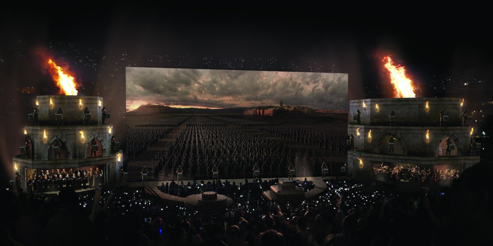 game of thrones concert view
