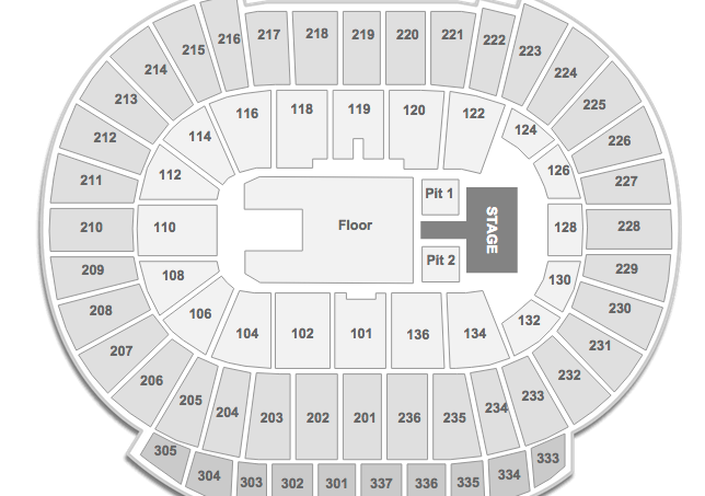 Rexall Place Seating Chart 5 Seconds of Summer