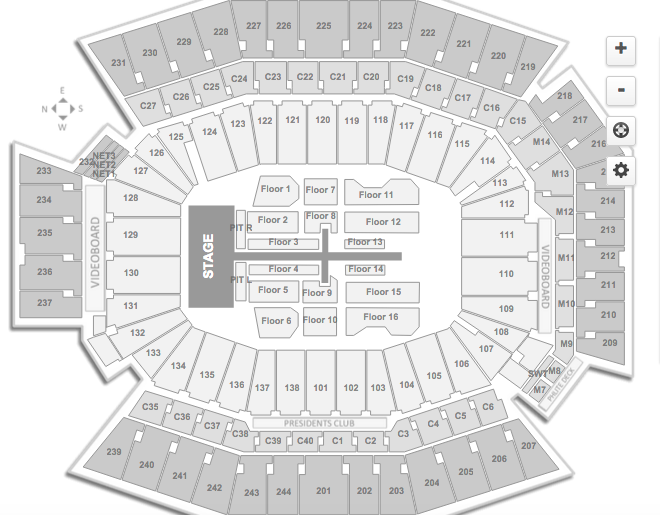 Ticketmaster Gillette Stadium Seating Chart