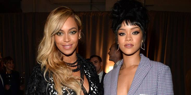 Beyonce and Rihanna