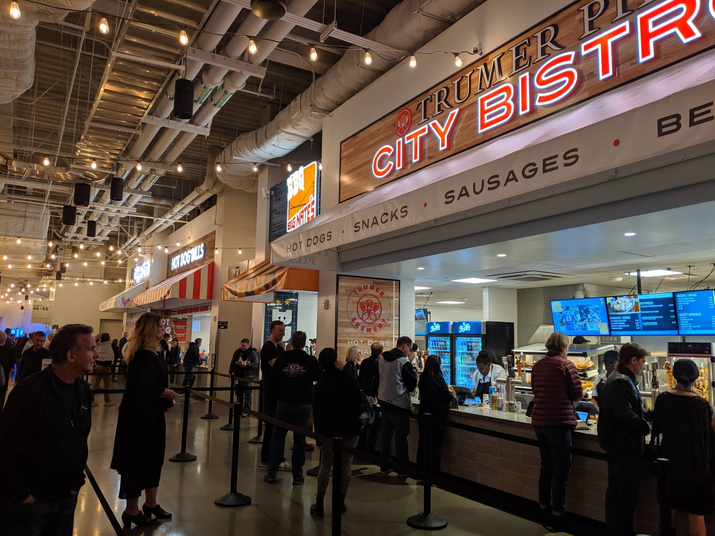 concession stands at chase center concession stands at chase center