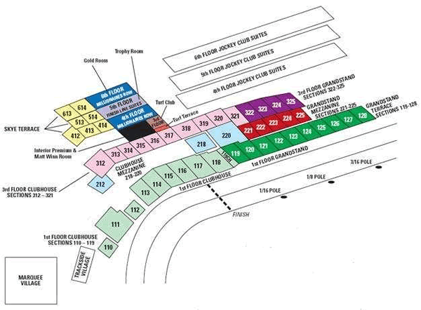 Kentucky Derby Seating Chart And Tickets Rateyourseats Kentucky Derby Seating Chart
