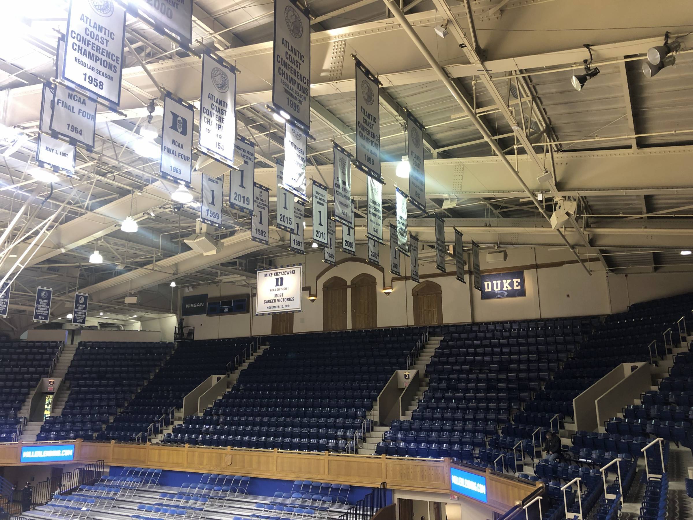 Cameron Indoor upper level Cameron Indoor upper level