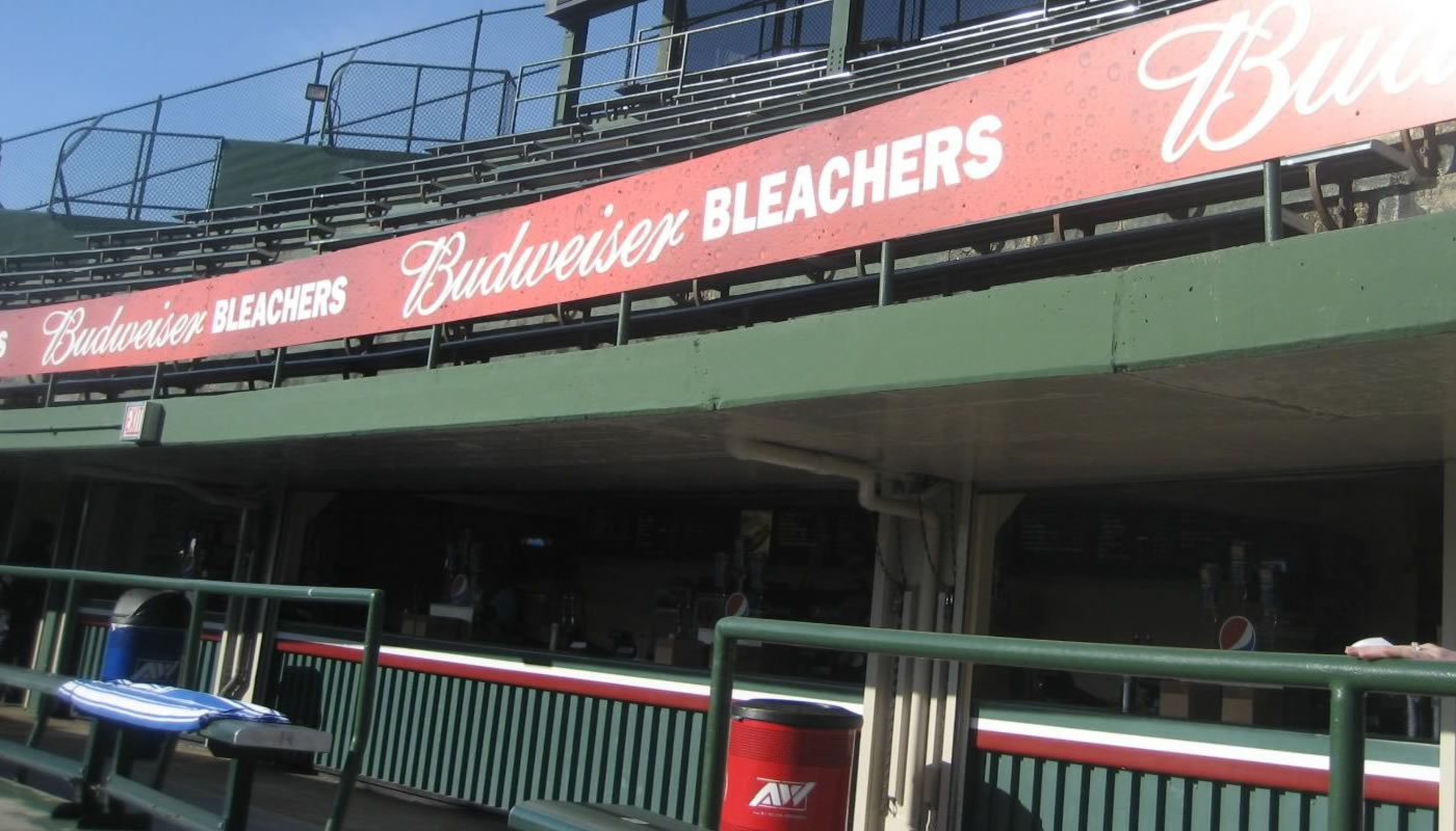 Cubs bleachers