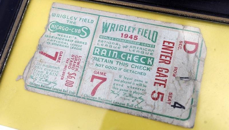 1945 WS ticket