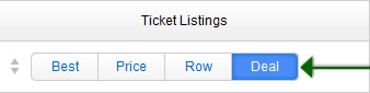 Sorting Tickets by Deal