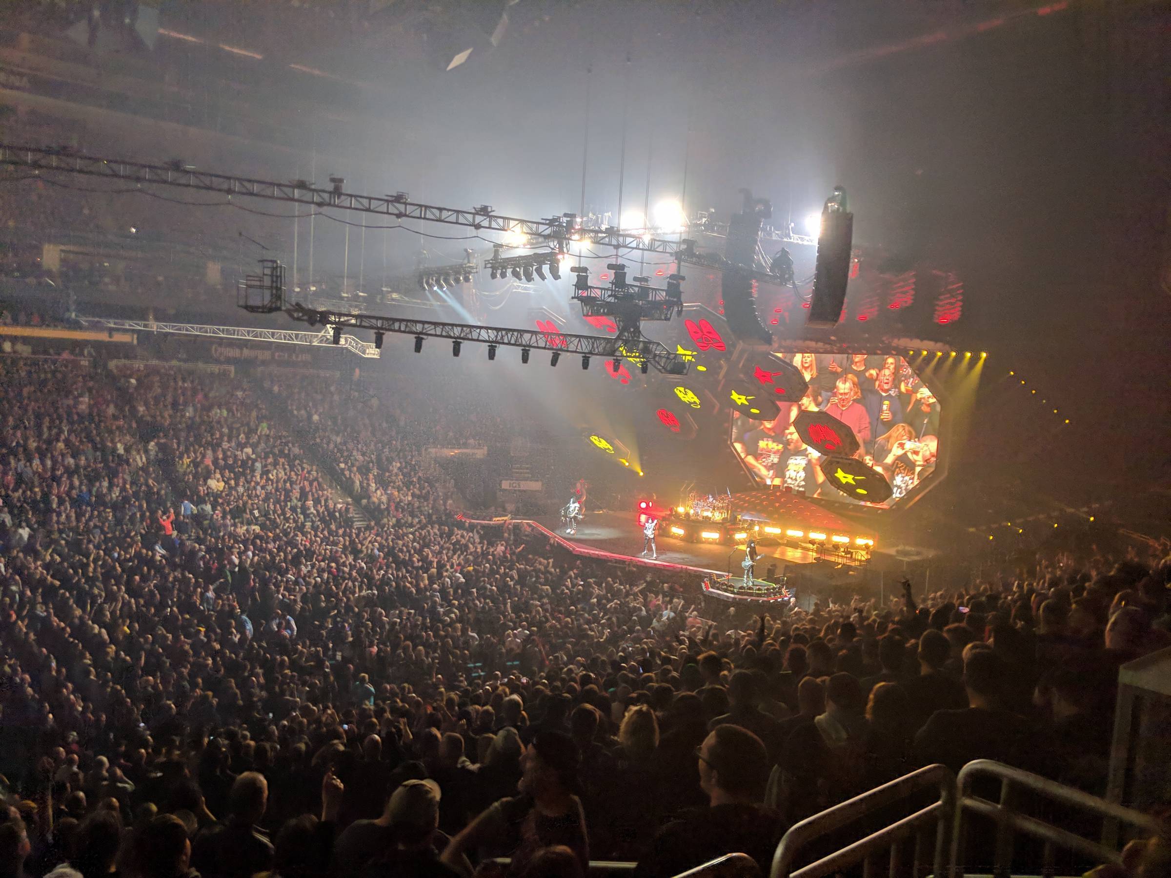 KISS Performing at PPG Paints Arena