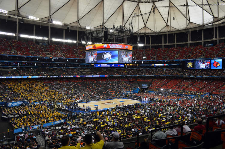 2013 Final Four at the Georgia Dome in Atlanta, GA