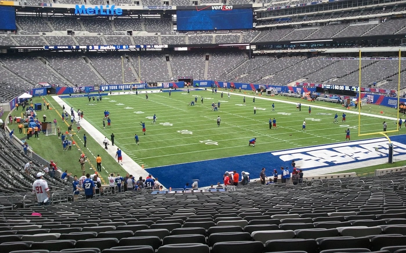 MetLife Stadium corner view