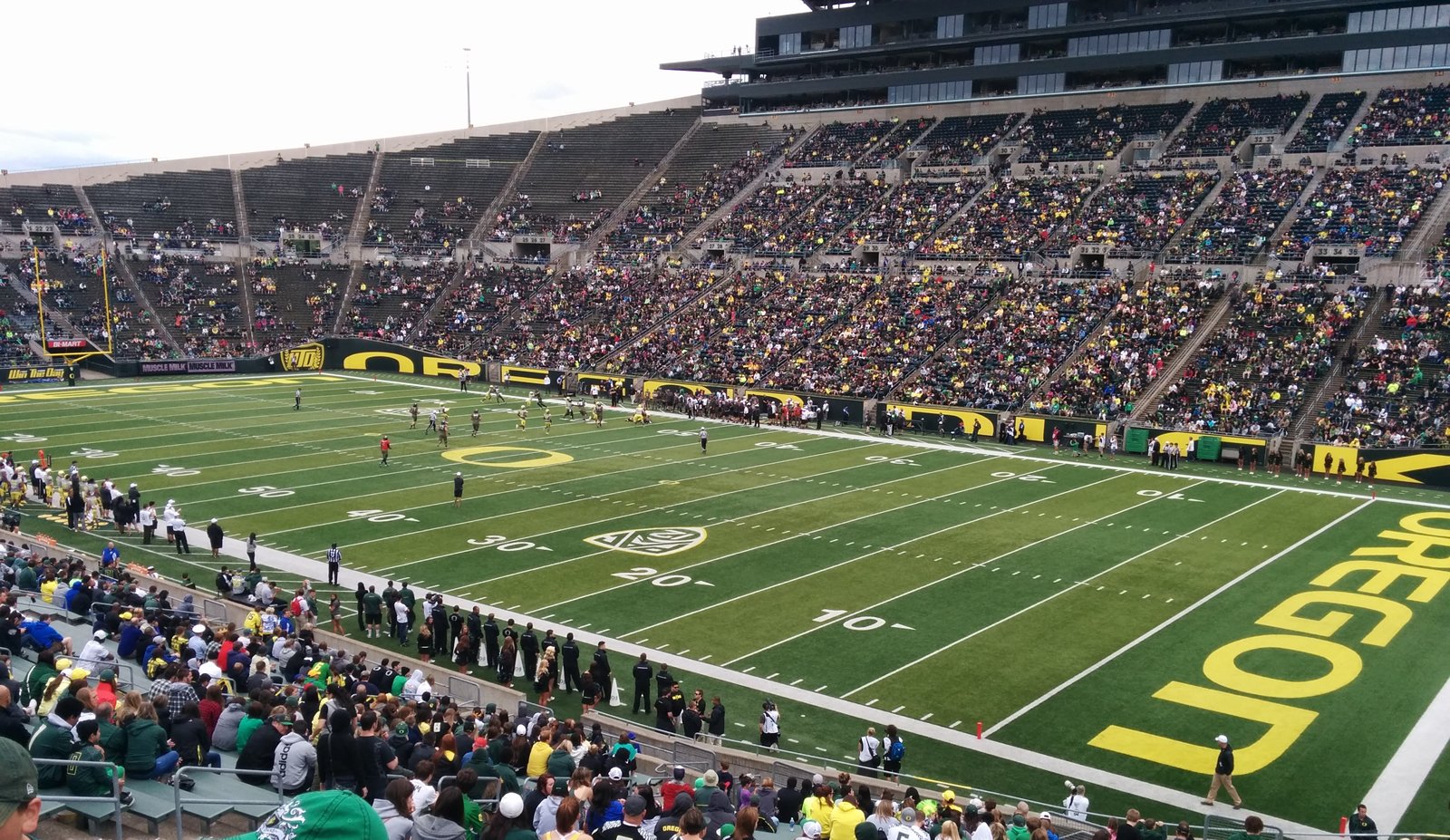 Autzen Stadium Pano