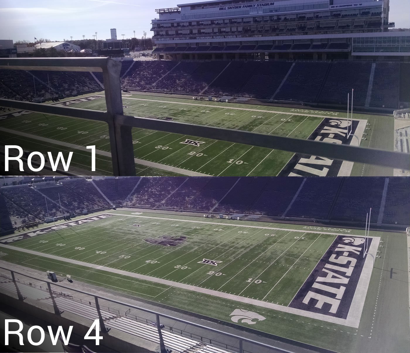 Bill Snyder Stadium railings