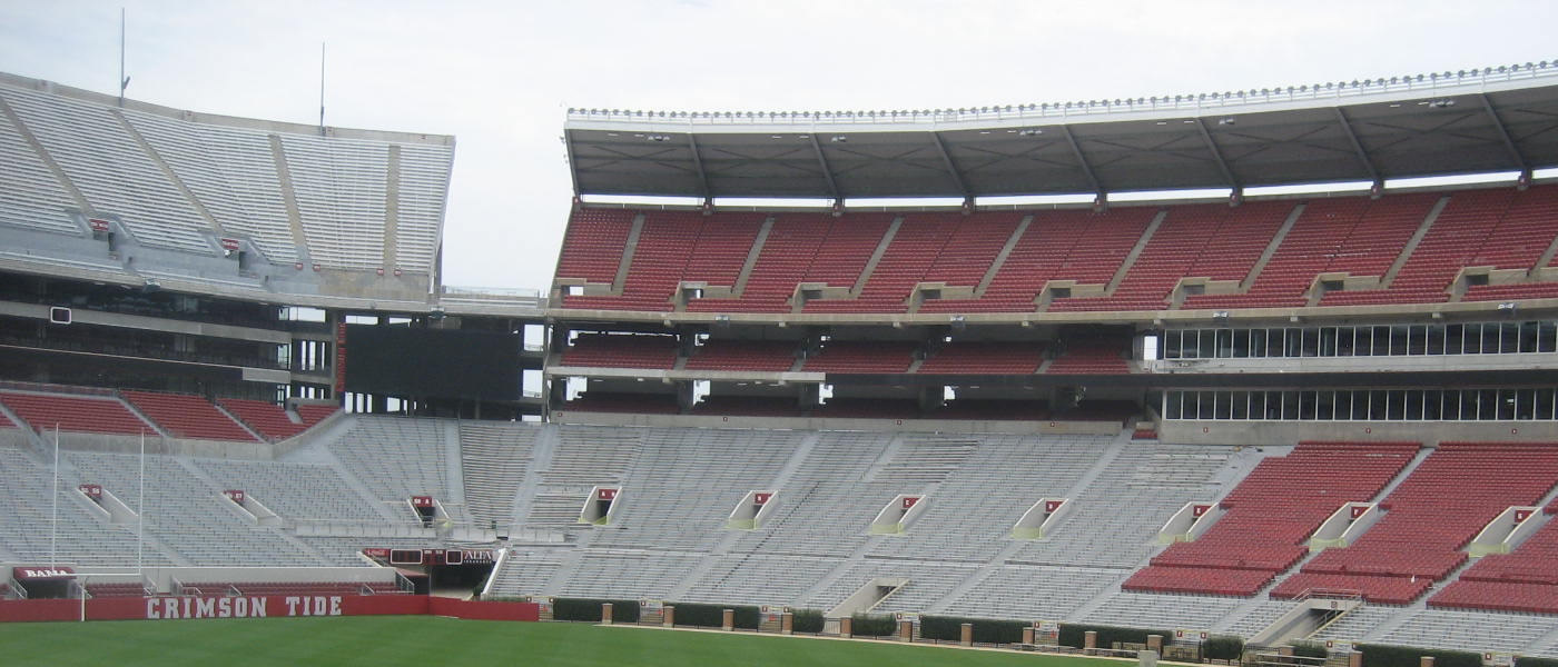 Bryant Denny upper deck