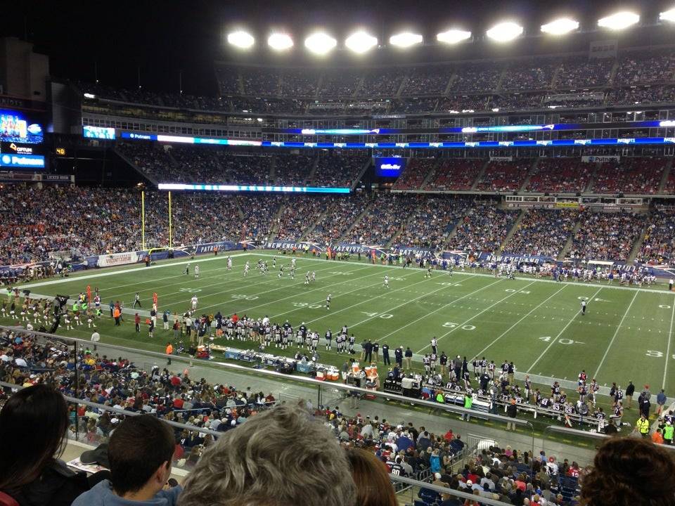 Gillette Stadium Crowd
