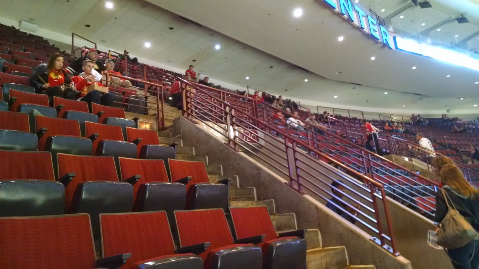 Entry Tunnels on the Upper Seating Tier