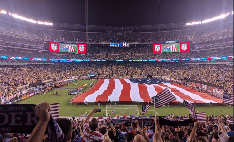 International Soccer Game at MetLife Stadium