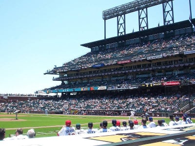 AT&T Park Dugout Seating